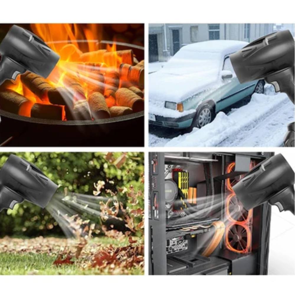 TurboClean Pro - Draadloze Luchtblazer