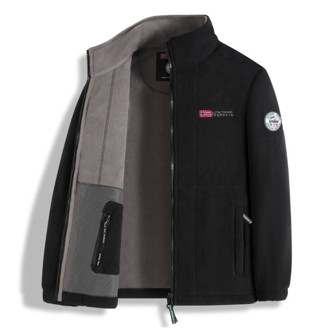 Fleece Jas – Lichtgewicht – Met Rits – Voor Buitenactiviteiten