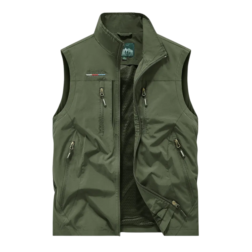 Bravion – Heren Vest met Rits