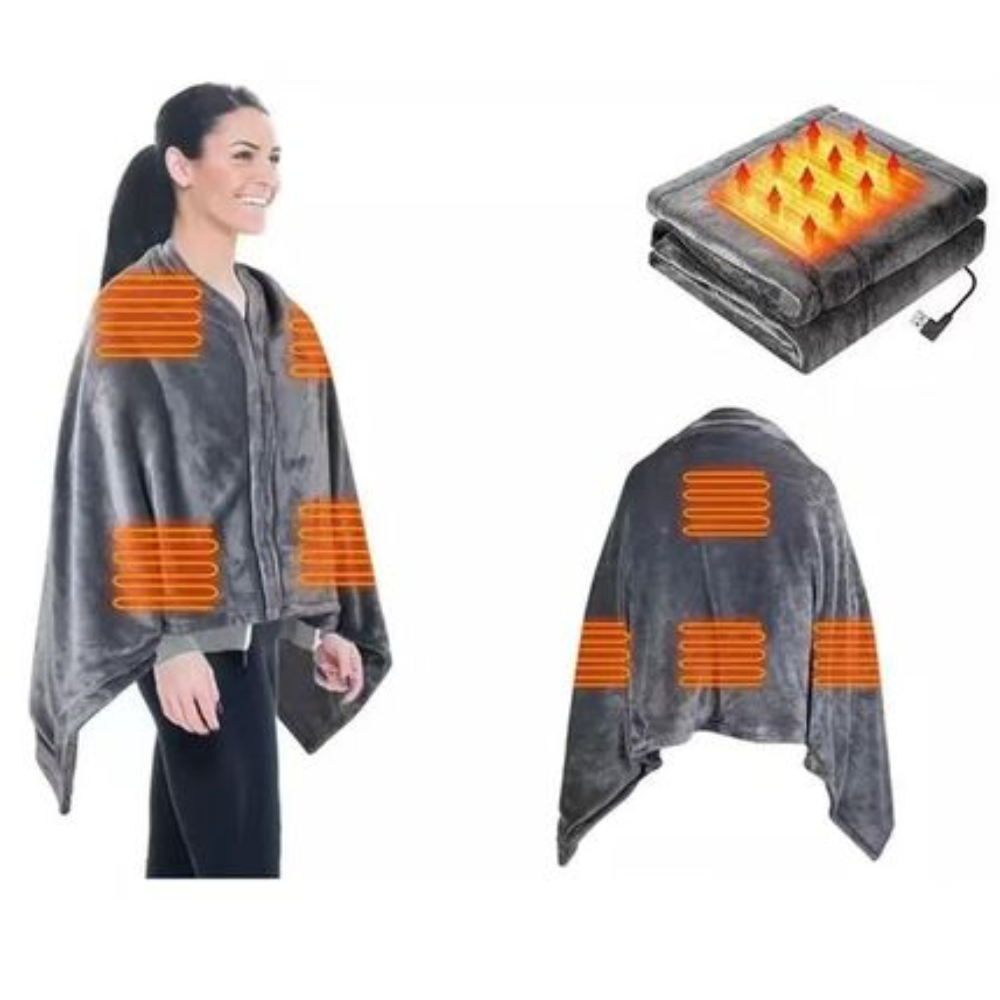 Isa - USB Verwarmde Sjaal