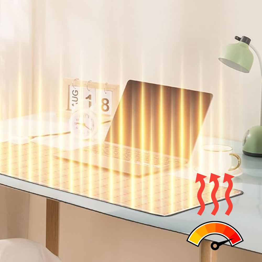 ThermoDesk - Snel Verwarmde Bureaumat