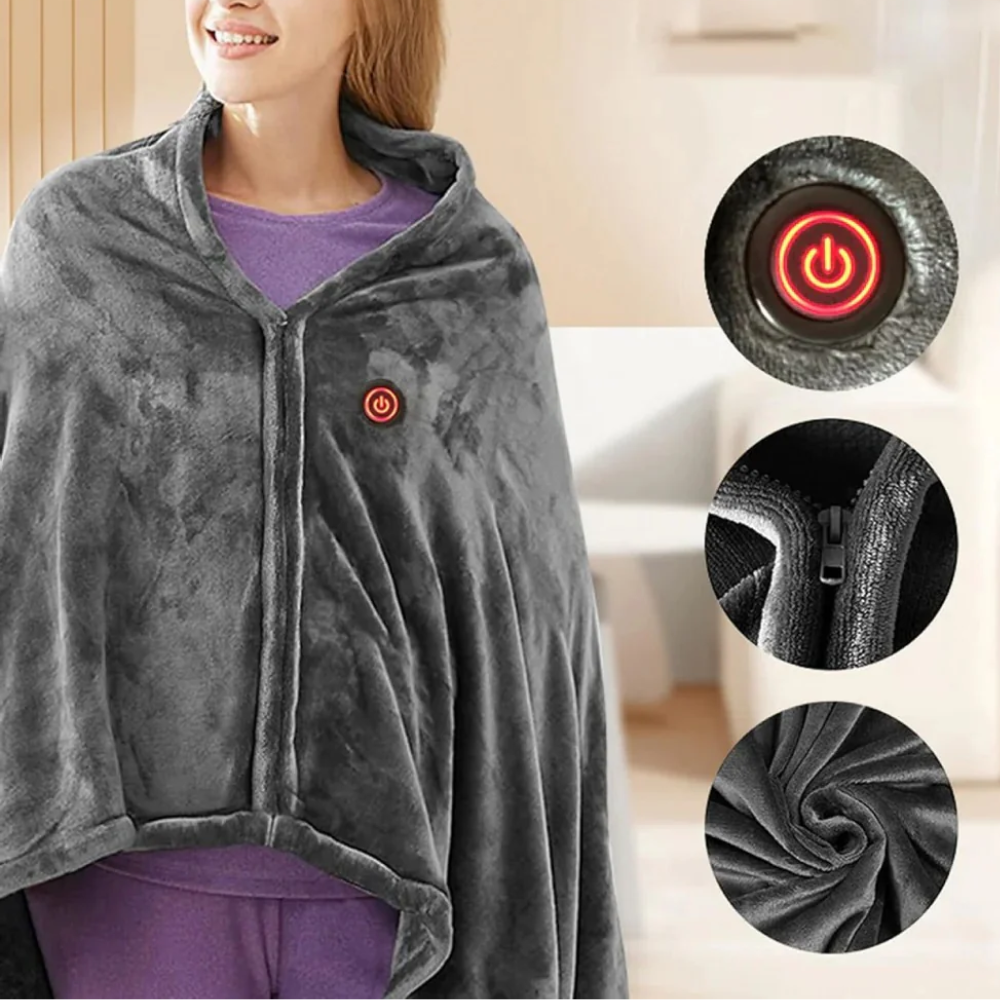 Isa - USB Verwarmde Sjaal