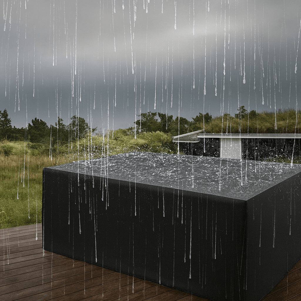 Beschermhoes voor Tuinmeubelen – Waterdichte Stof – Geschikt voor Set van Stoelen en Tafel