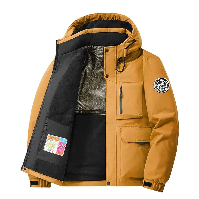 Outdoor Winterjas – Met Capuchon – Waterdicht – Voor Mannen