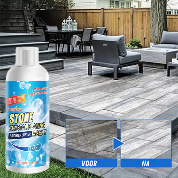 CrystalPlate Cleaner – Krachtige Steenreiniger Voor Moeiteloze Vlekkeloze Oppervlakken