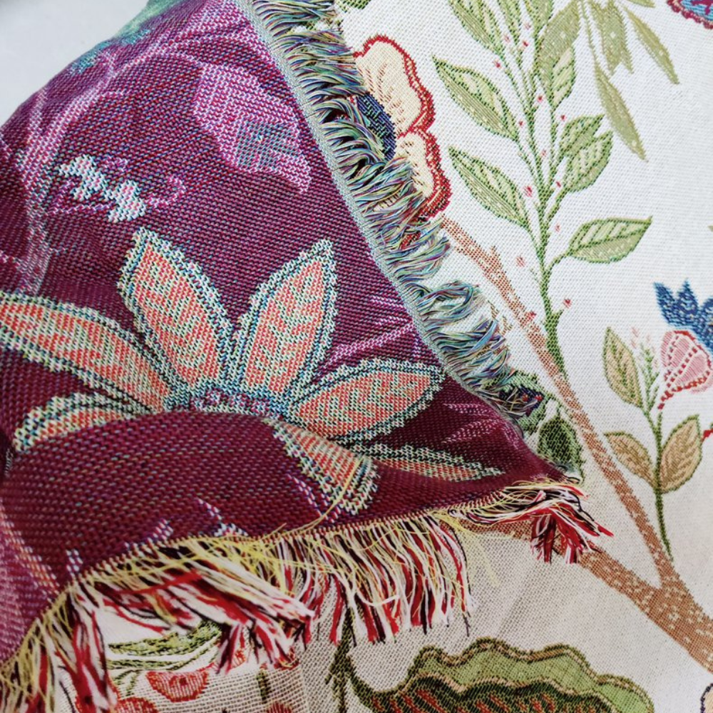 bankhoes met bloemenpatroon – stijlvolle bescherming voor bank of fauteuil