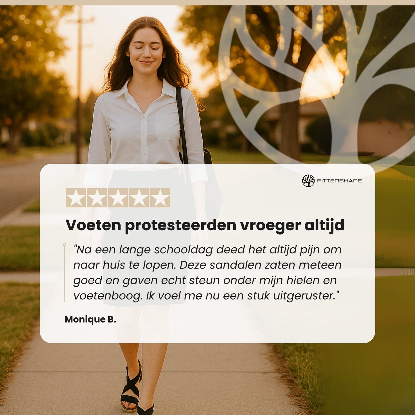 Fittershape CloudStride Sandals | Ergonomisch Comfort – Voor Pijnvrije Stappen