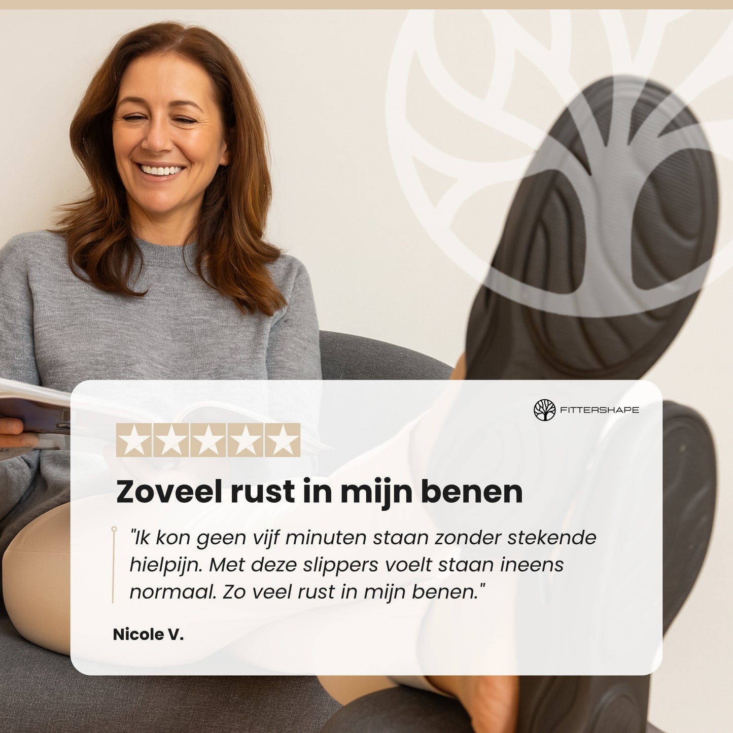 ArchEase Slippers | Dames Slippers – Tegen Voetpijn