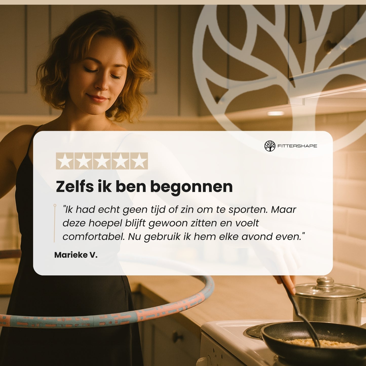 CoreHoop Plus | Verzwaarbare Fitness Hoelahoep – Voor Een Strakkere Taille