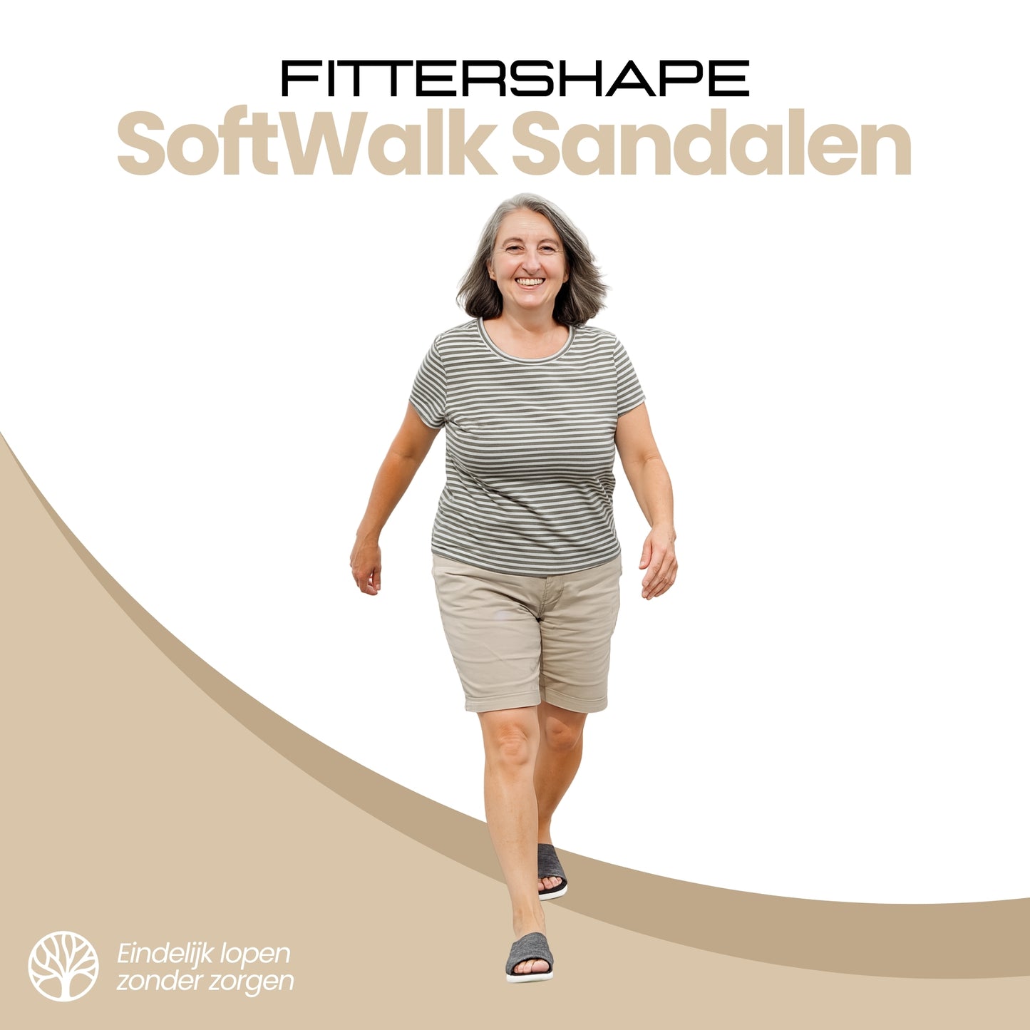 SoftWalk Sandalen | Orthopedisch Comfort – Voor Gevoelige Voeten