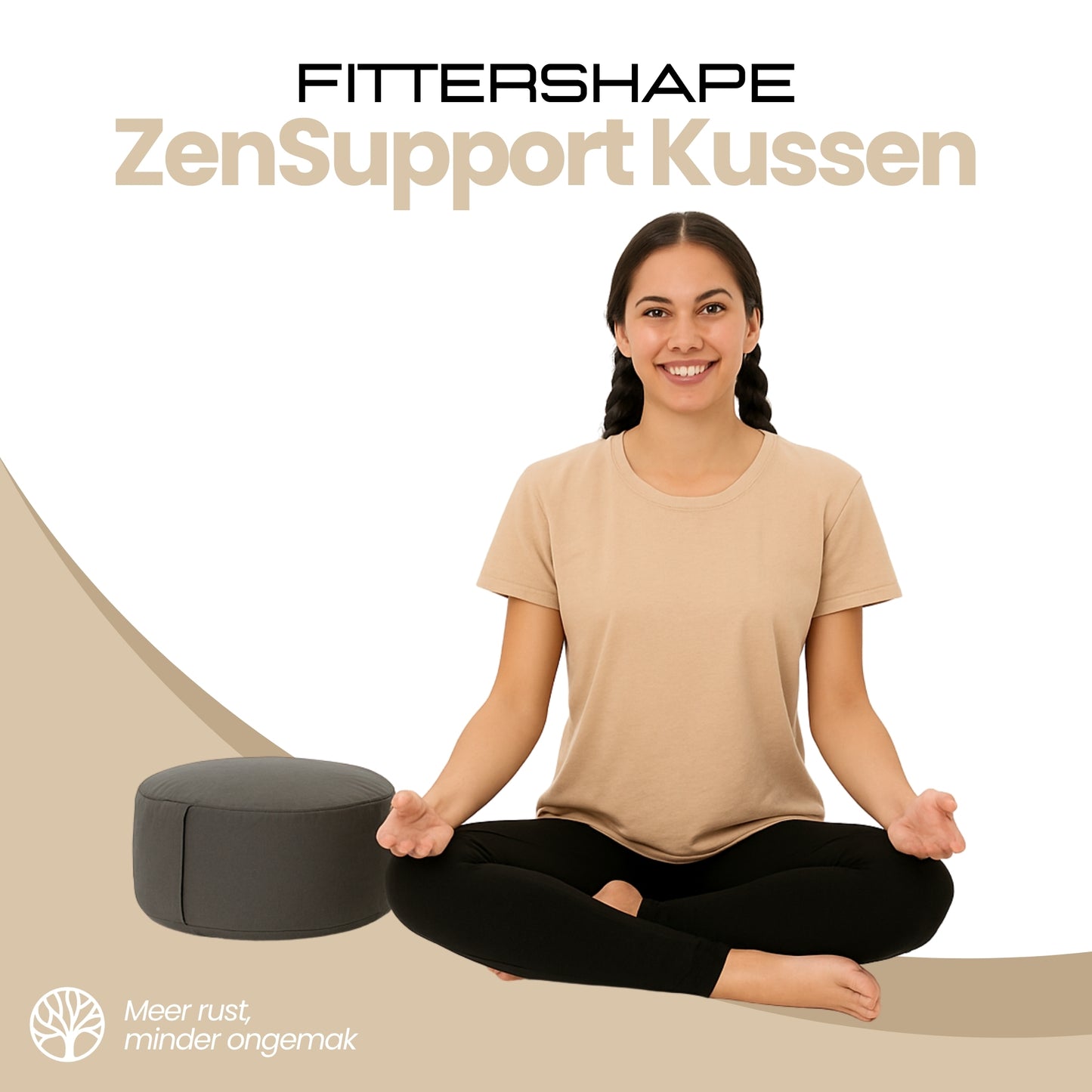 ZenSupport Kussen | meer comfort bij yoga en meditatie