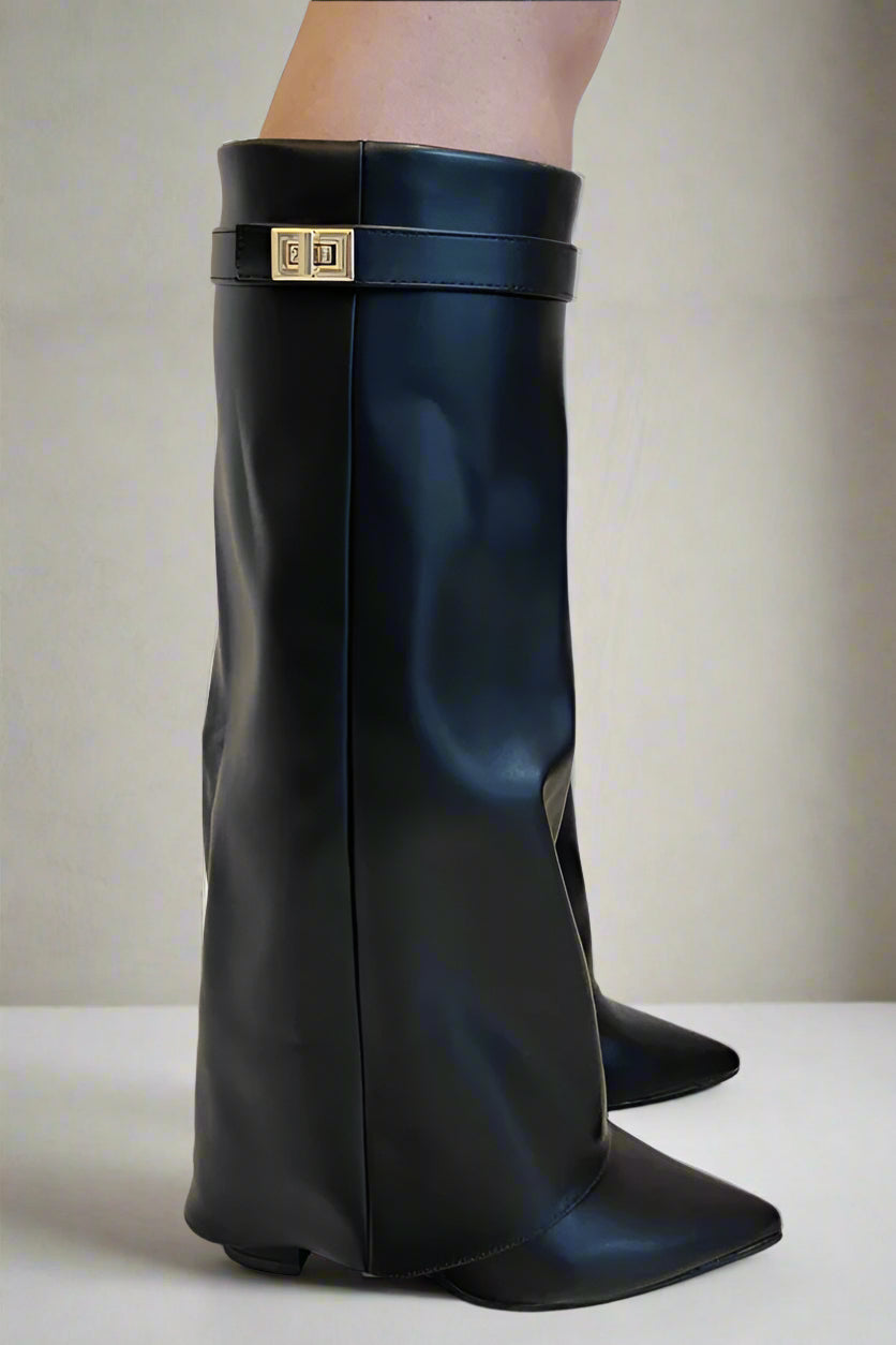 Vegan Suède Laarzen voor Dames Zwart | Elegante Boots Suède Taupe