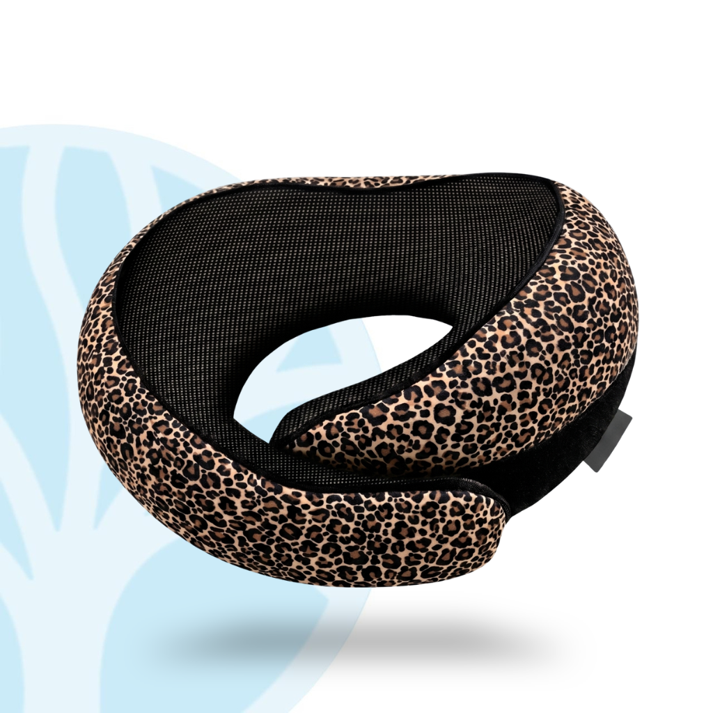 Fittershape Reiskussen – memory foam met kap