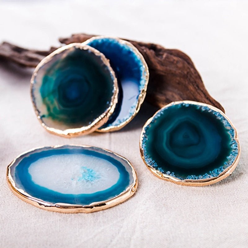 Geode Decor – Blauwe Agaat – Voor Interieurdecoratie