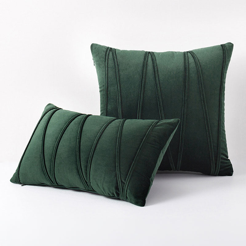 Velvet Kussenhoes – Geweven Patroon – Zacht en Stijlvol – Voor Bank en Bed