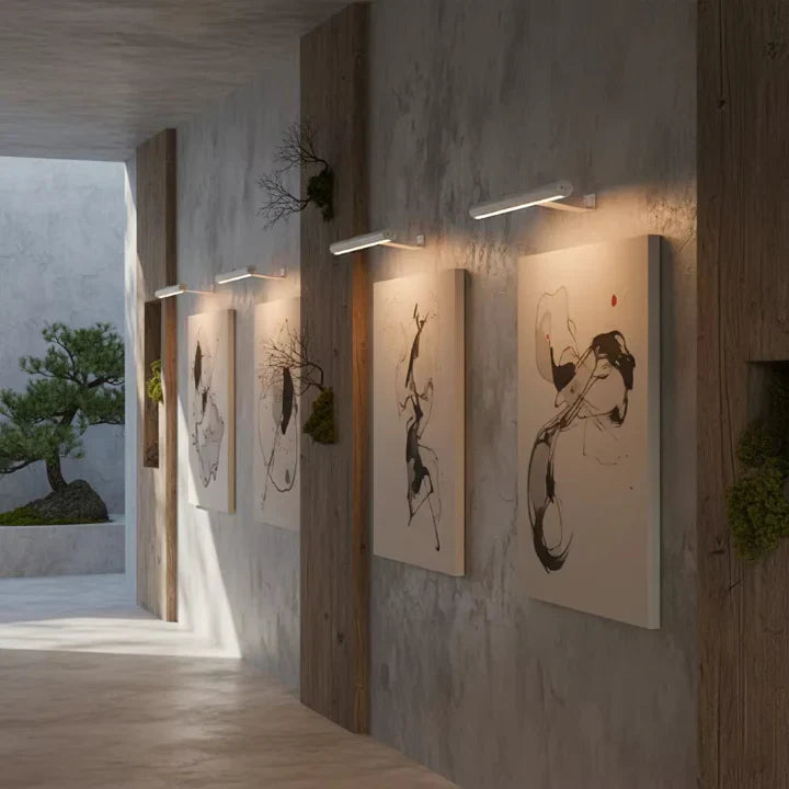 LED Wandlamp Strak Ontwerp – Draadloos – Met afstandsbediening
