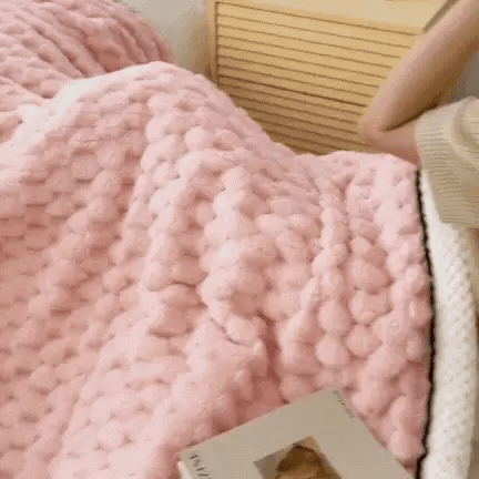 Flaneldeken – Zacht materiaal – Dikke structuur – Voor bank of bed