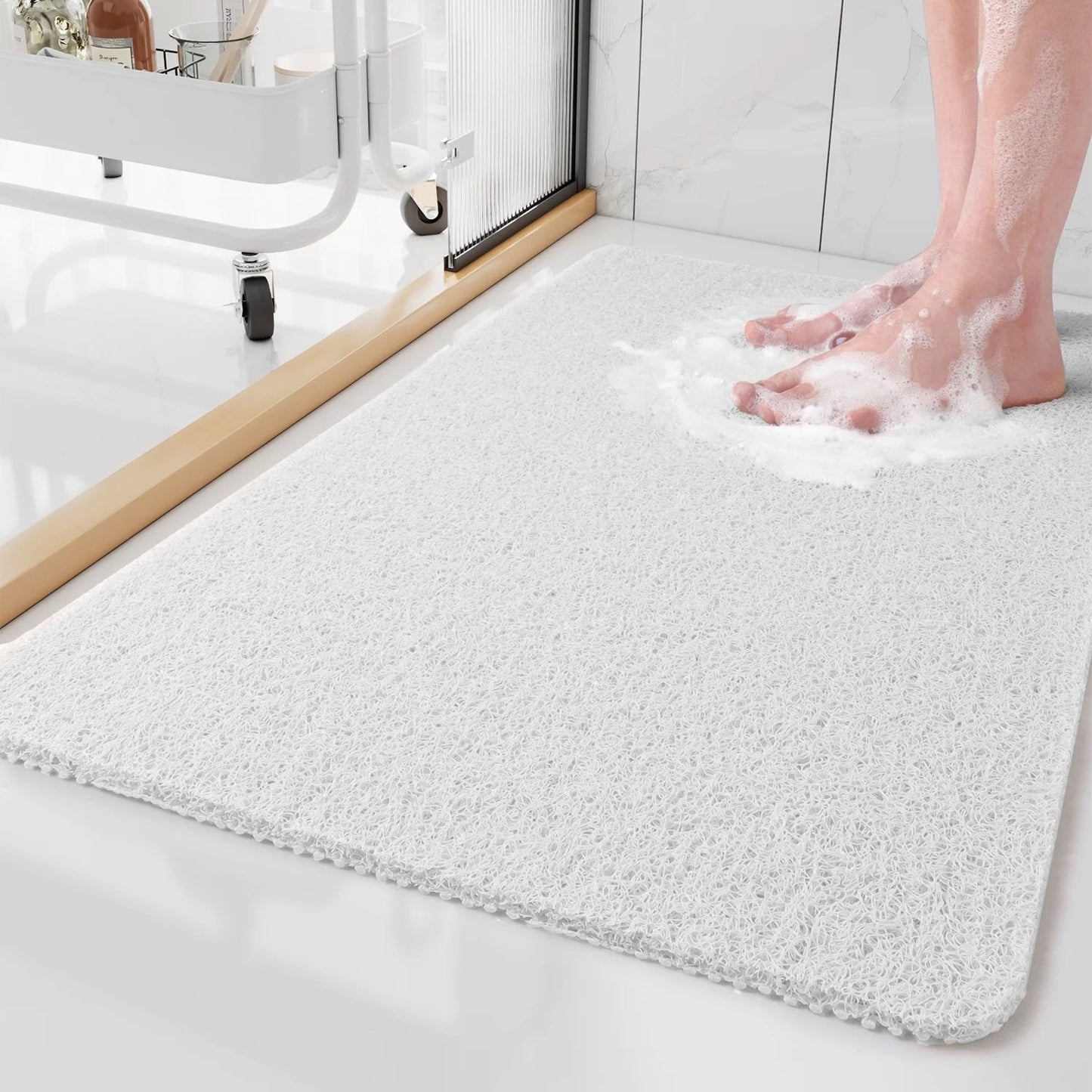 Absorberende Badmat – Sneldrogend – Antislip – Voor Badkamer en Douche