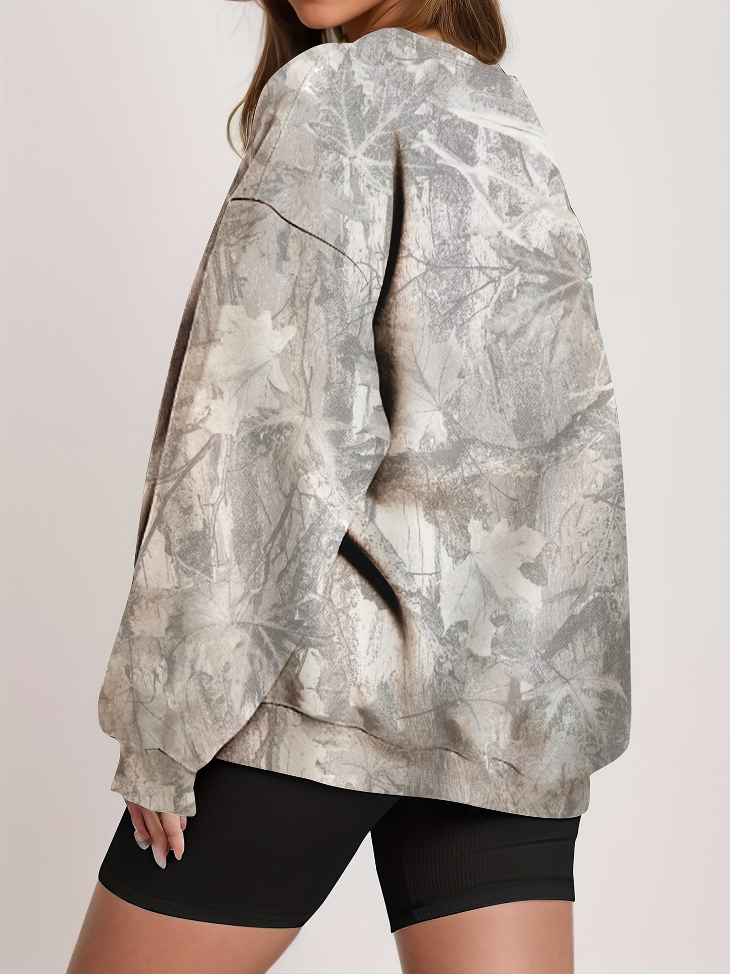 Dames Trui – Camouflage Design – Comfortabel en Stijlvol