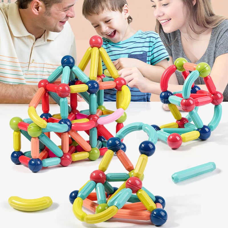 Magnetische Bouwblok Set – Educatief – Voor Kinderen – Creatief Spel