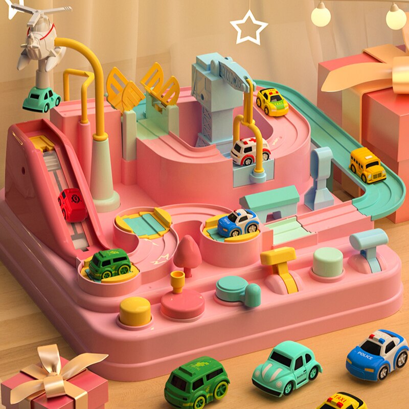 Educatief Speelgoed – Interactieve Verkeersbaan – Voor Kinderen – Met Voertuigen
