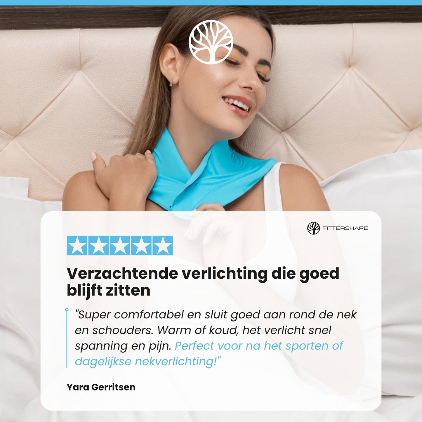 Fittershape ThermaFlex | Warmtepad Voor Bovenrug Ontspanning