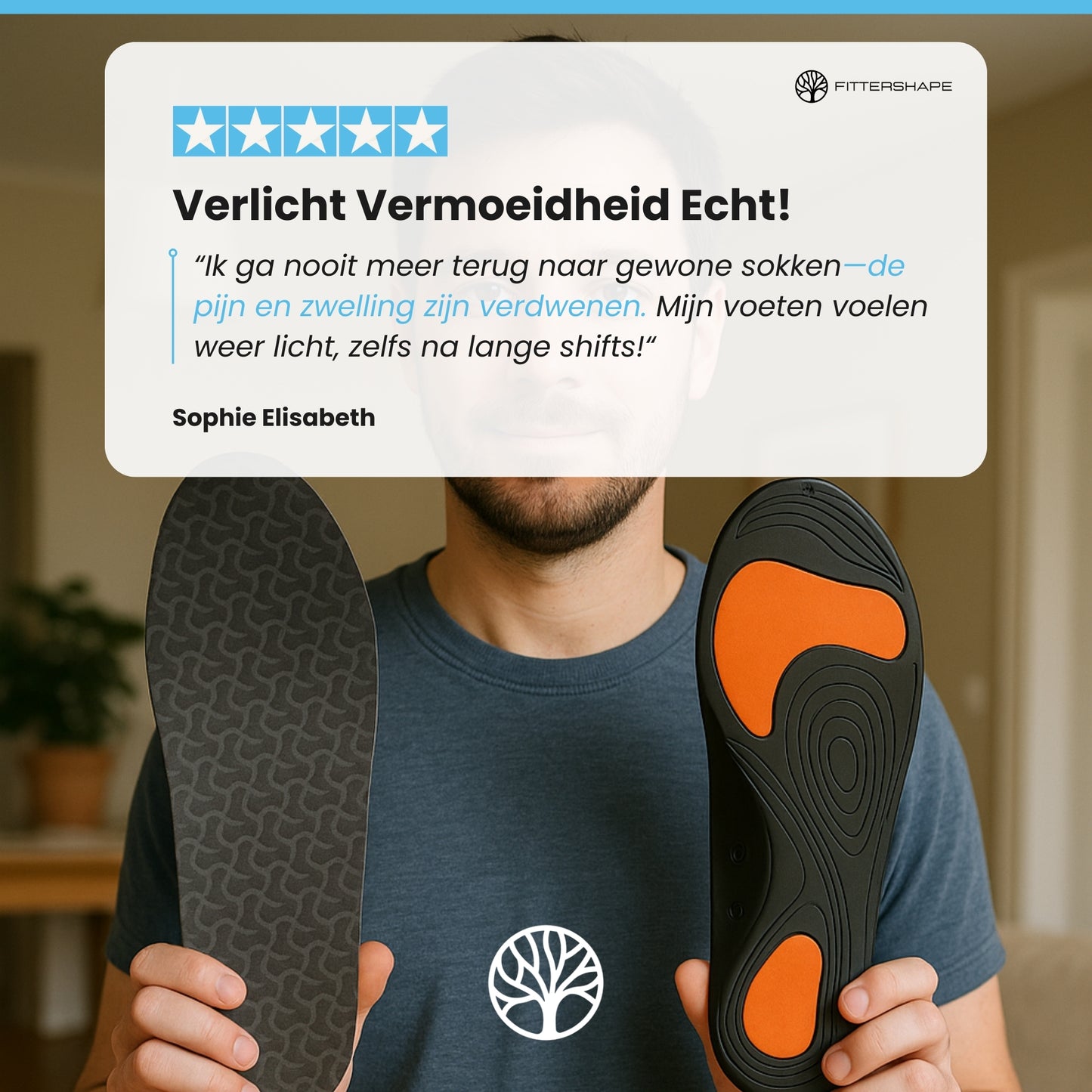 Fittershape ErgoStep Inlegzolen