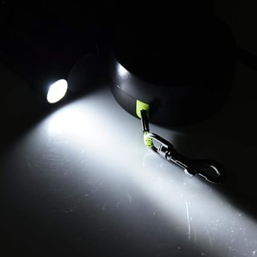 PawSync Duo - LED Intrekbare Hondenriem