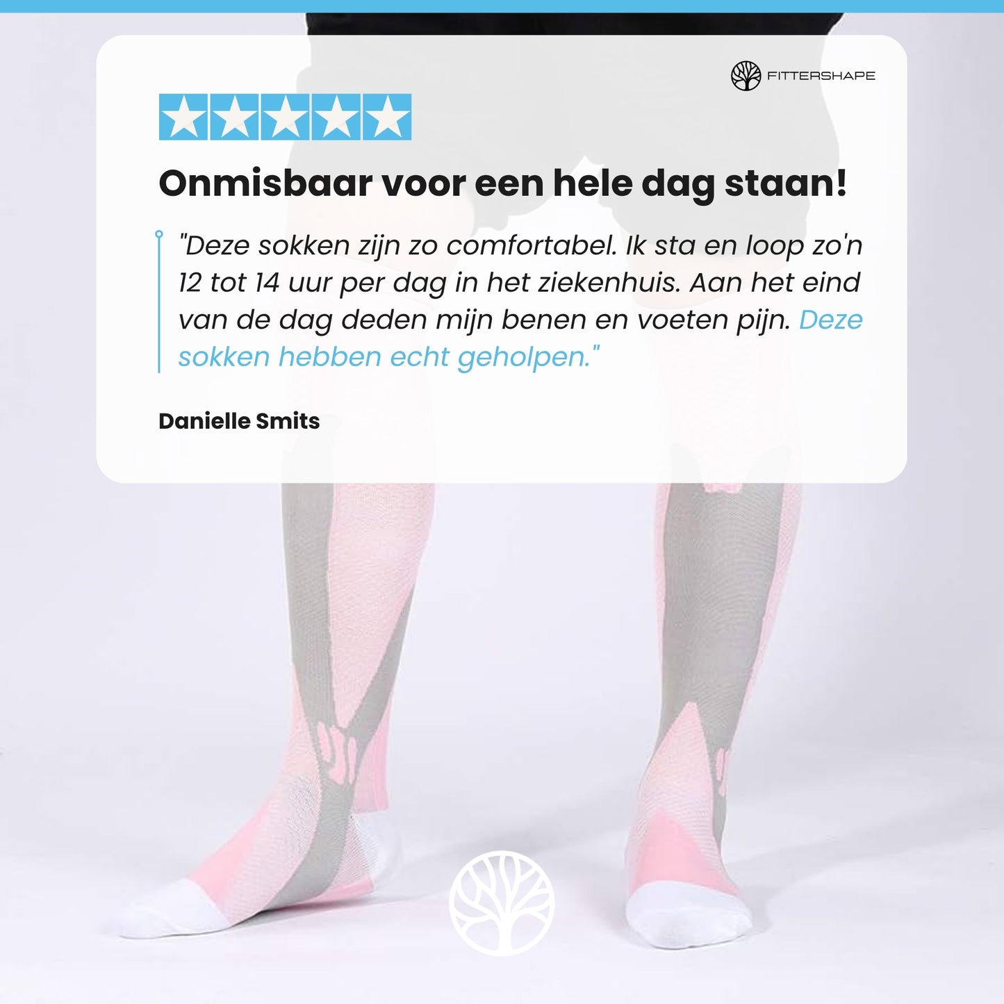 Fittershape CareFlow Compressiesokken