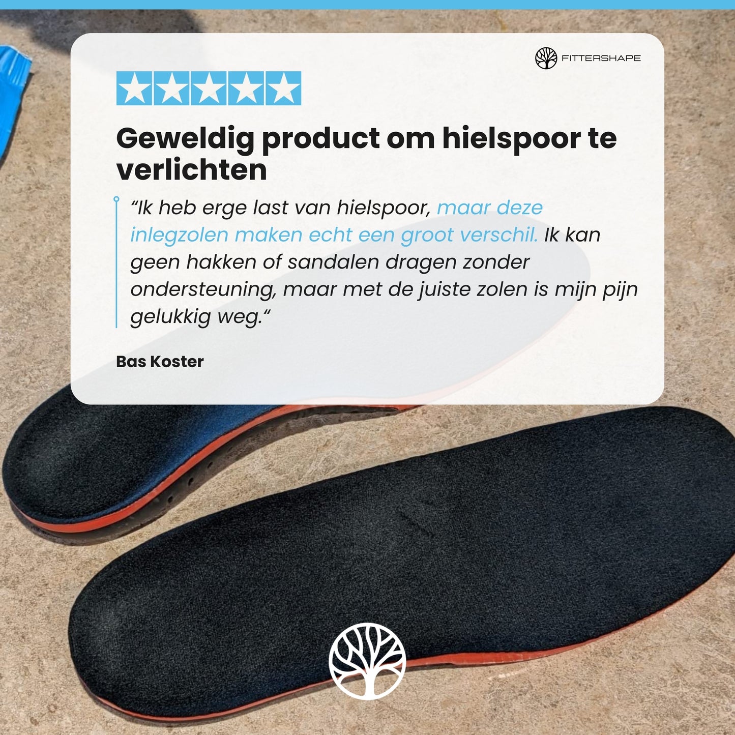 Fittershape Zachte Ondersteuning Zolen