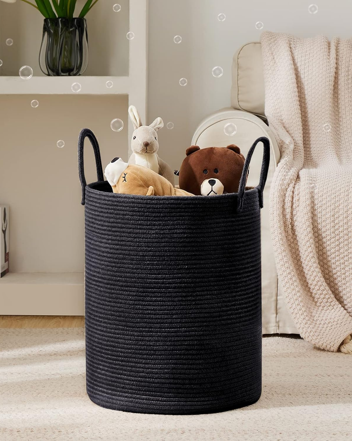 Elegante opbergmand - Luxe Handgemaakte Opbergmand voor Jouw Interieur