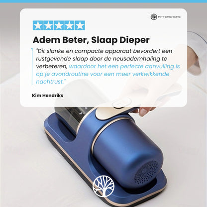 Fittershape SleepVac | Verwijdert Mijten & Allergenen uit je Bed