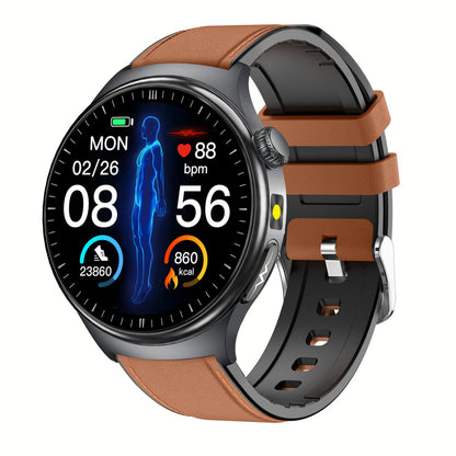Smartwatch met EKG, Bloeddruk en Zuurstofmonitor – Fitness Tracker