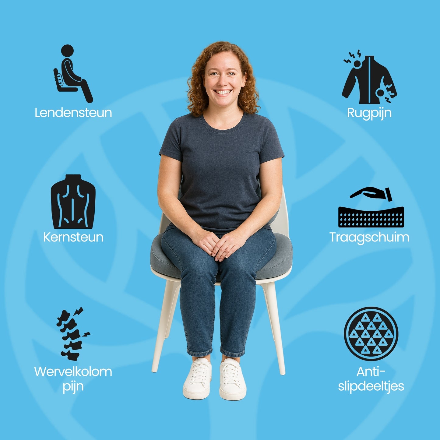 Fittershape PostureFix | Zitkussen – Voor Betere Houding & Comfort