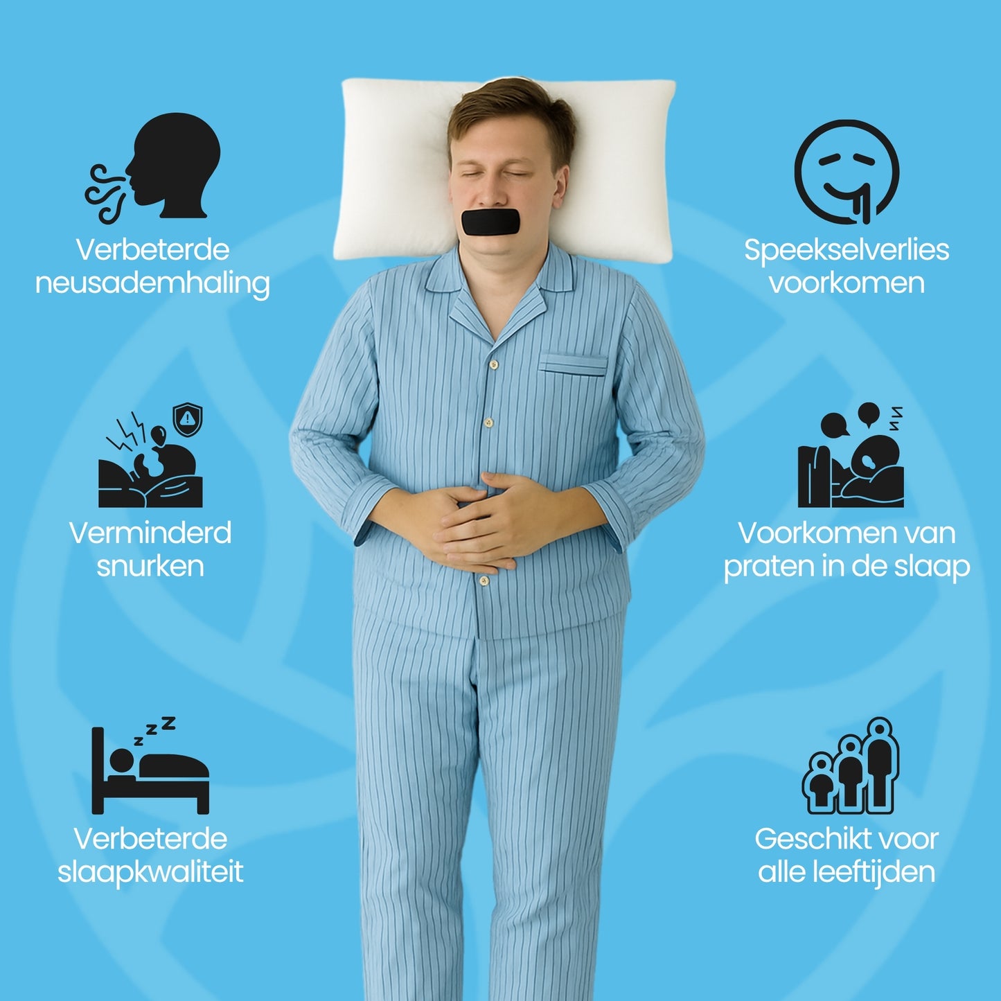 Fittershape SleepSeal | Mondslaap Tape – Voor Betere Neusademhaling