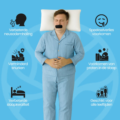 Fittershape SleepSeal | Mondslaap Tape – Voor Betere Neusademhaling