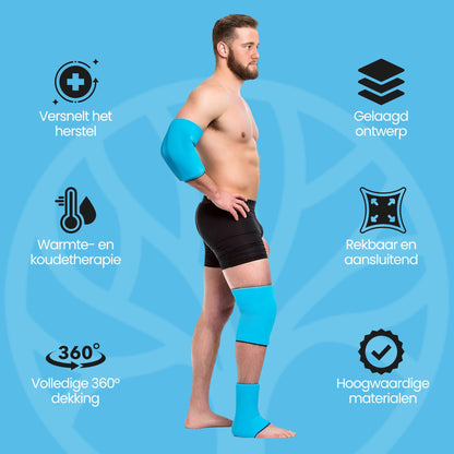 Fittershape ThermaFlex Sleeve | Compressie & Warmte – Voor Herstel
