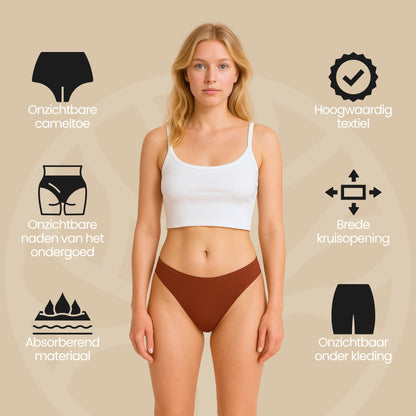 Fittershape Seamless Cover | Onzichtbare Anti-Cameltoe String