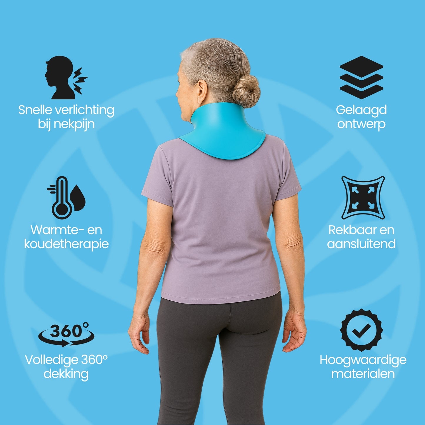 Fittershape ThermaFlex | Warmtepad Voor Bovenrug Ontspanning