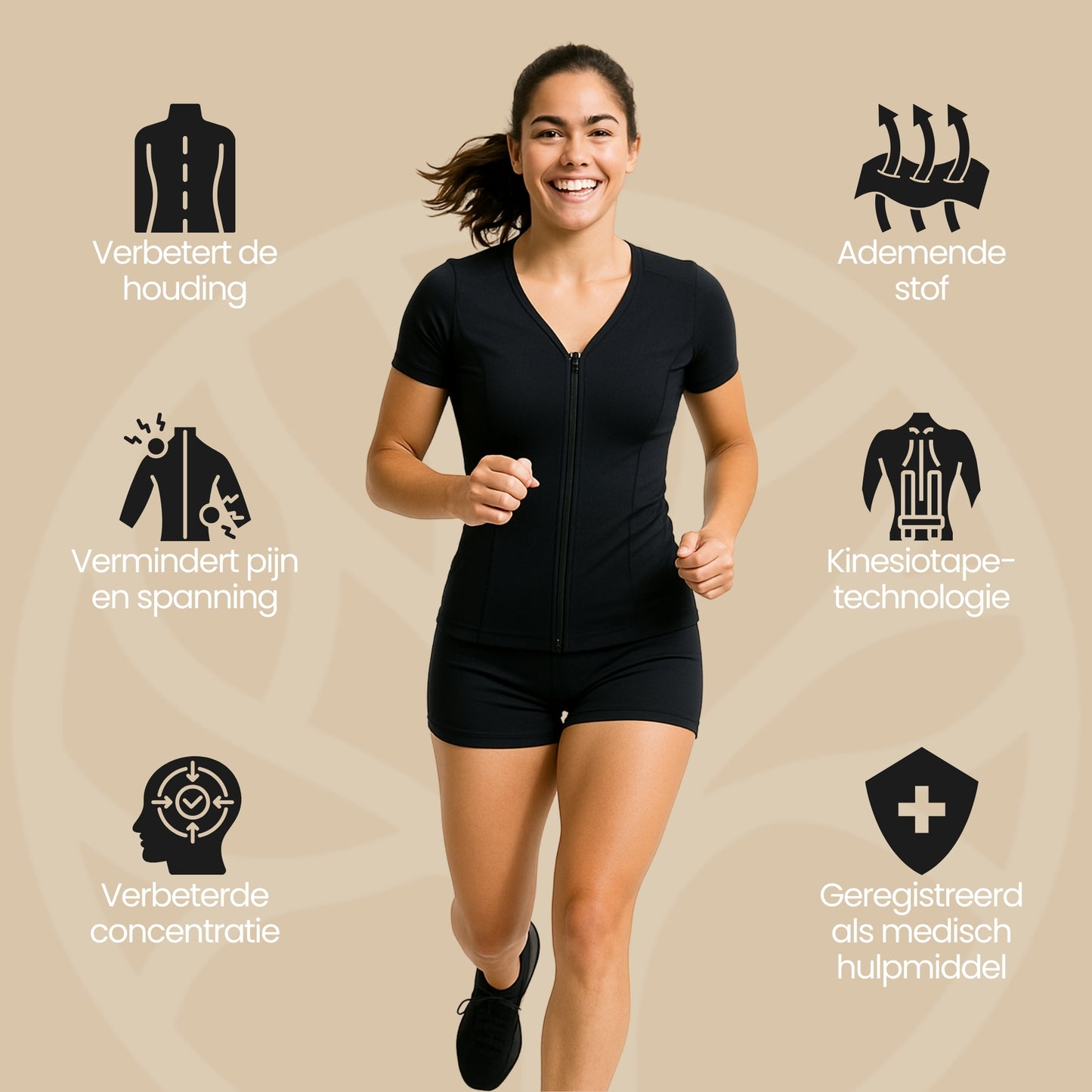Fittershape Compressie Shirt Vrouw