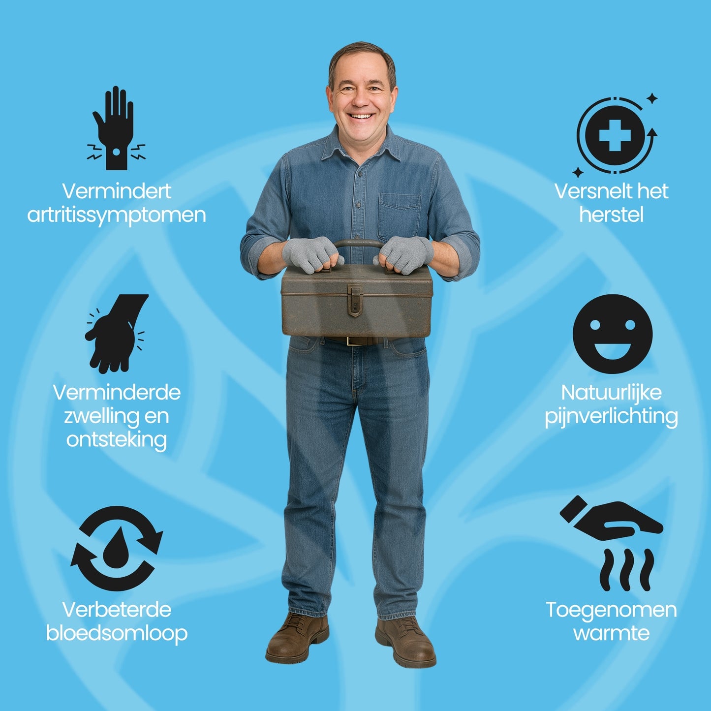 Fittershape BambooEase Compressiehandschoenen