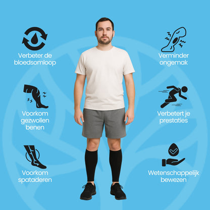 Fittershape Kuit Ondersteuningskousen