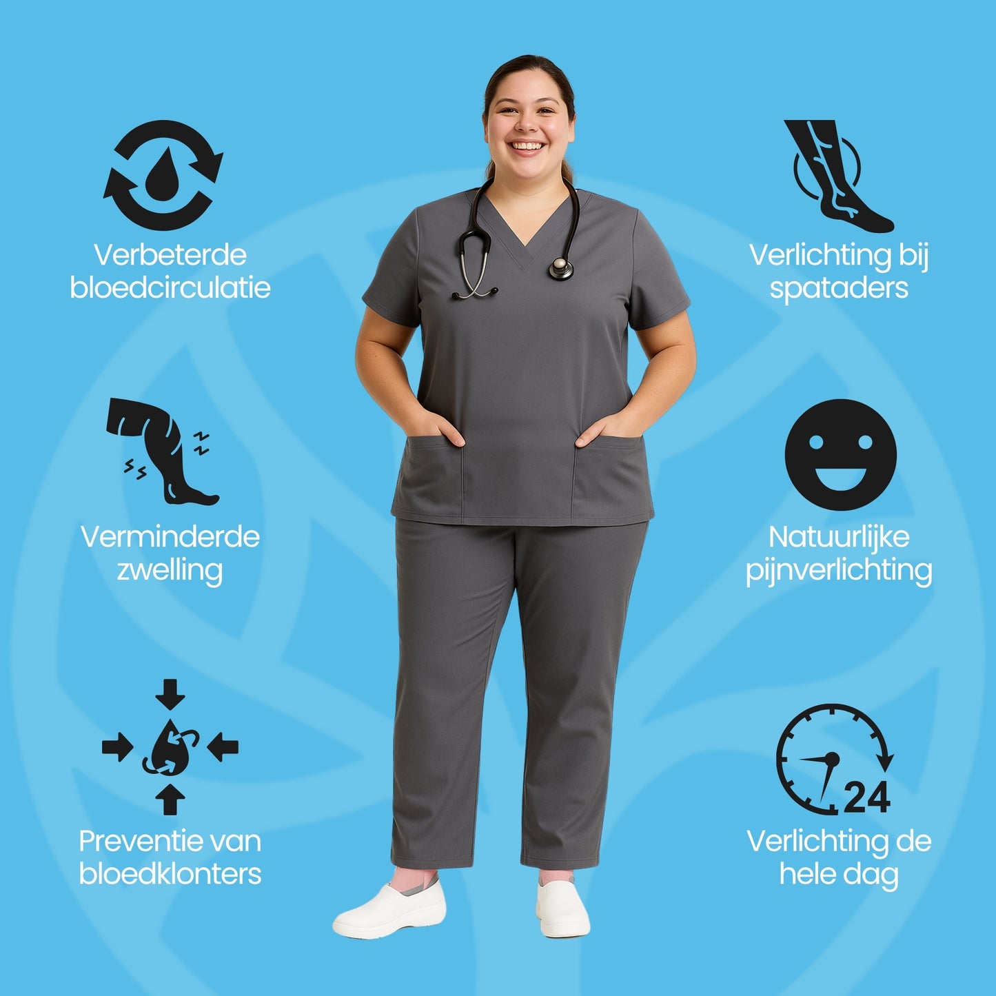 Fittershape CareFlow Compressiesokken