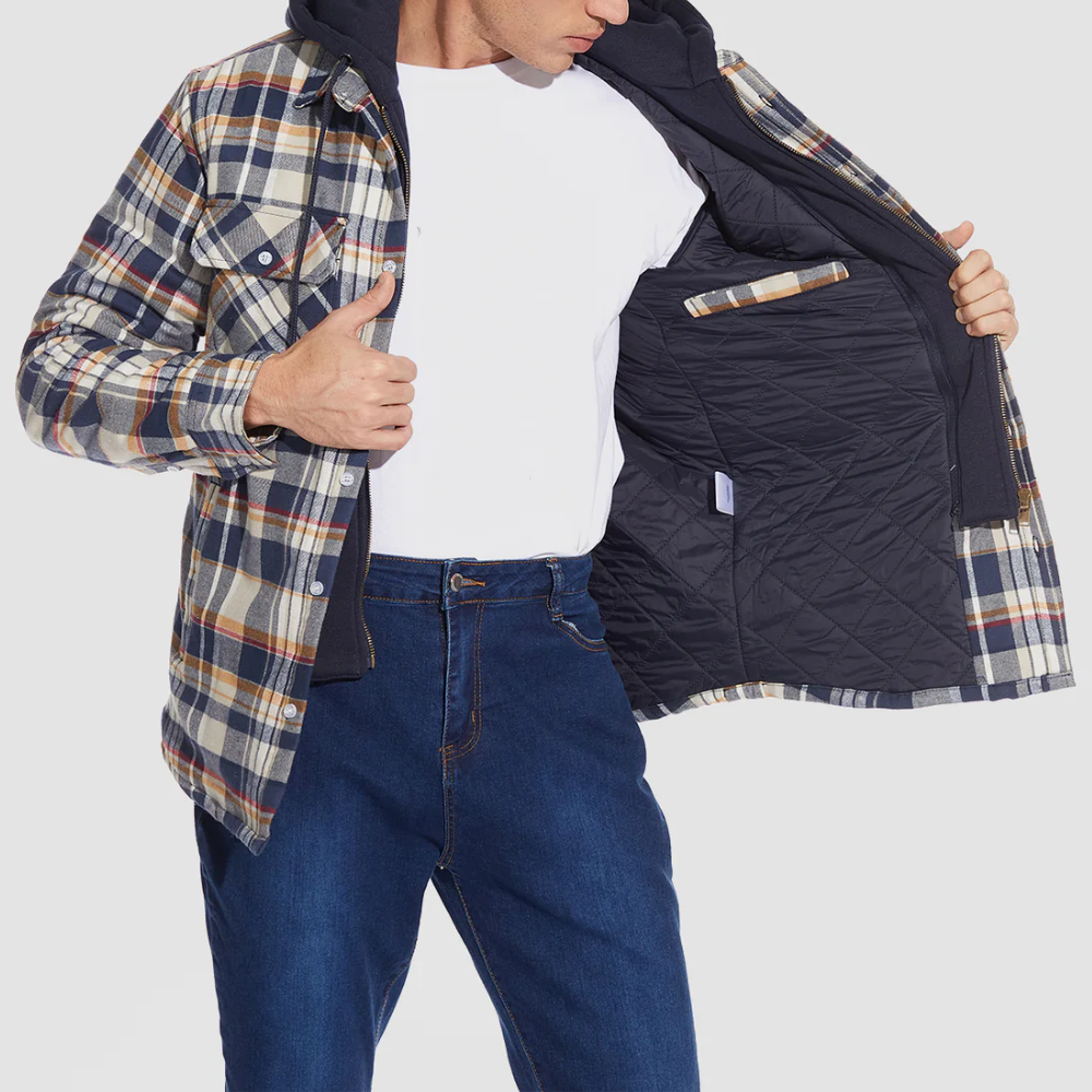 Daniel – Casual Gewatteerde Jas