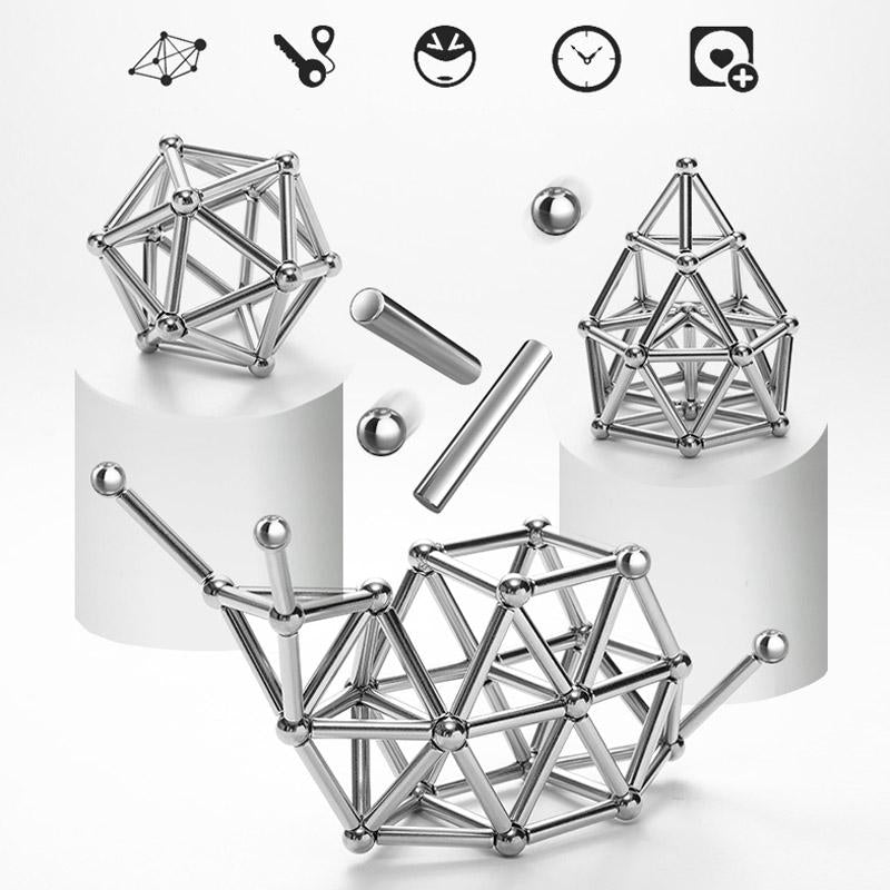 Magnetische Bouwset – Constructieballen – Creatief spel – Voor kinderen en volwassenen
