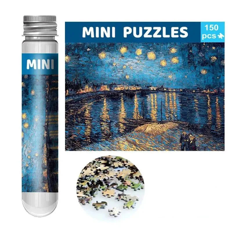 Mini Puzzel – Kunstafbeelding – 150 Stukjes – Voor Puzzel Enthousiastelingen