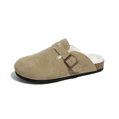 CozyStrap Slipper | Orthopedische Damespantoffel – Met Verstelbare Band