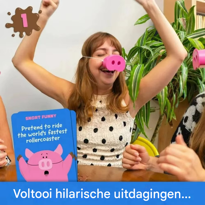 Snort Funny – Hilarisch Partyspel – Uitdagende en Grappige Spelletjes