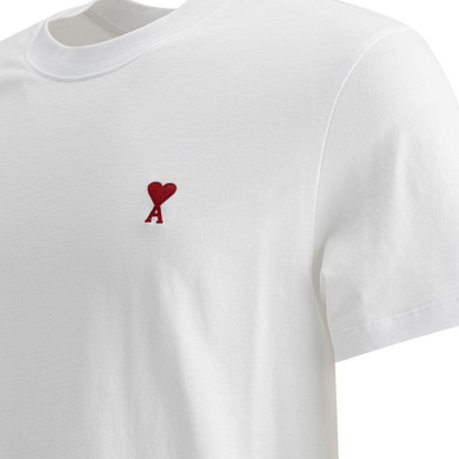 Basic T-Shirt Wit Modern Fit | Unisex Hoge Ronde Hals