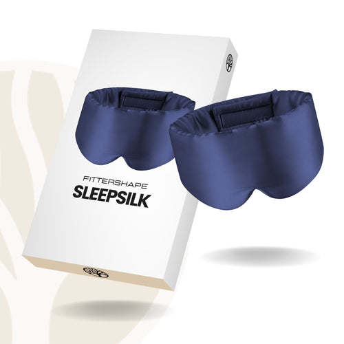 Fittershape SleepSilk | Zijdezachte Slaapmasker – Voor Diepe Nachtrust